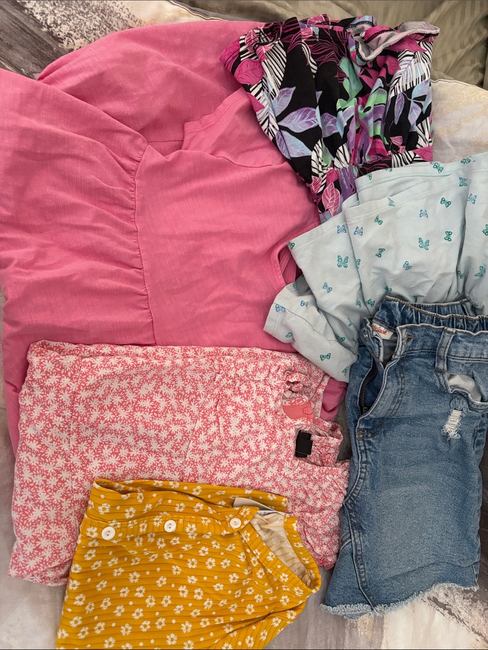 Girls Bundle - 3 Skirts, 1 Shirt, 2 Dresses